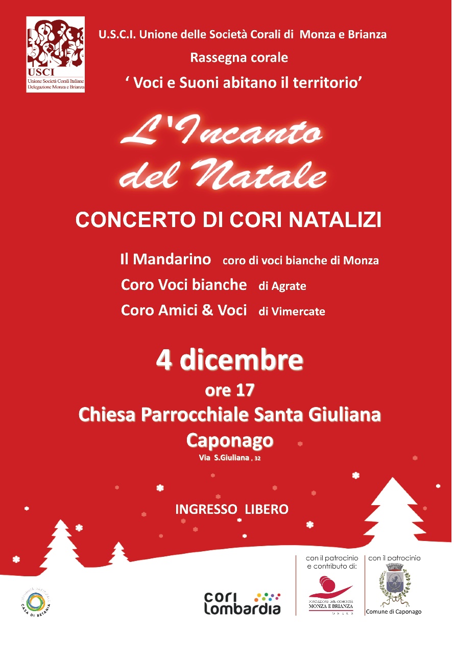 Concerto Caponago 4 dicembre 2022