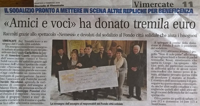 2016 fondo città